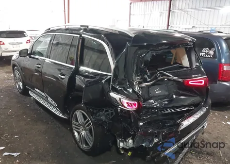 2021 Mercedes-Benz Gls 450 4Matic из США, поврежденный, VIN 4JGFF5KE8MA318815